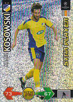 Kamil Kosowski APOEL FC 2009/10 Panini Super Strikes CL Update Star Player #355